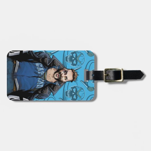 Suicide Squad | Boomerang Comic Book Art Bagagelabel (Voorkant horizontaal)