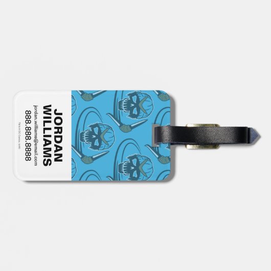 Suicide Squad | Boomerang Comic Book Art Bagagelabel (Achterkant horizontaal)