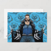 Suicide Squad | Boomerang Comic Book Art Briefkaart (Voorkant / Achterkant)