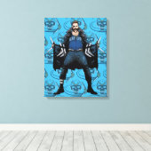 Suicide Squad | Boomerang Comic Book Art Canvas Afdruk (Insitu (Houten vloer))