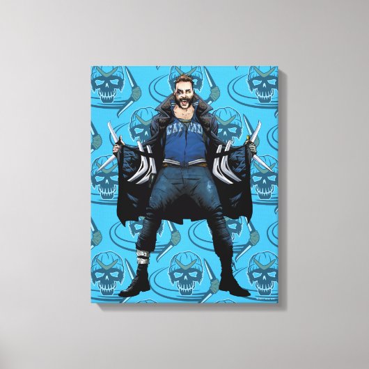 Suicide Squad | Boomerang Comic Book Art Canvas Afdruk (Voorkant)