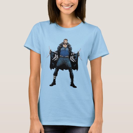 Suicide Squad | Boomerang Comic Book Art T-shirt (Voorkant)