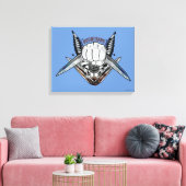 Suicide Squad | Boomerang Fist Tattoo Art Canvas Afdruk (Insitu (Woonkamer))