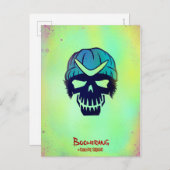 Suicide Squad | Boomerang Head Icon Briefkaart (Voorkant / Achterkant)
