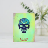 Suicide Squad | Boomerang Head Icon Briefkaart (Staand voorkant)