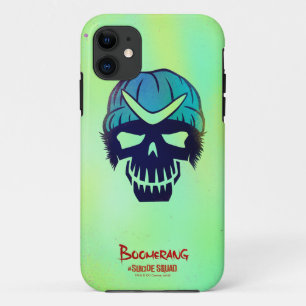 Suicide Squad   Boomerang Head Icon iPhone 11 Hoesje