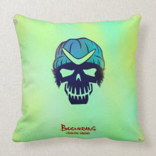 Suicide Squad   Boomerang Head Icon Kussen