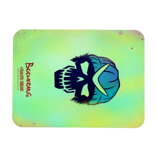 Suicide Squad | Boomerang Head Icon Magneet (Horizontaal)