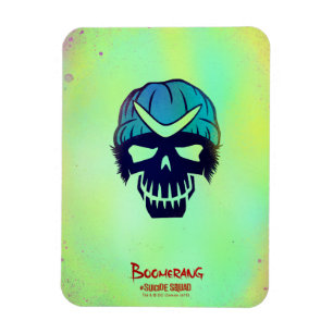 Suicide Squad   Boomerang Head Icon Magneet