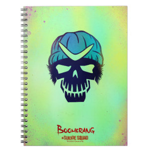Suicide Squad   Boomerang Head Icon Notitieboek