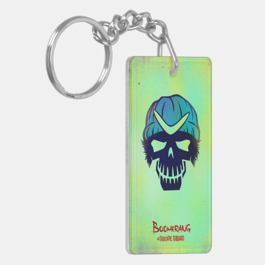 Suicide Squad | Boomerang Head Icon Sleutelhanger (Voorkant Links)