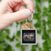 Suicide Squad | Colorful Glow Logo Sleutelhanger (Hand)