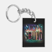 Suicide Squad | Colorful Glow Logo Sleutelhanger (Voorkant Links)