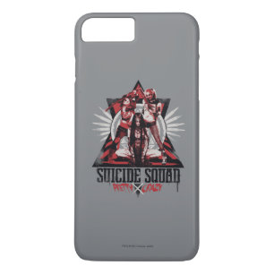 Suicide Squad    Crazy Squad Girls iPhone 8/7 Plus Hoesje