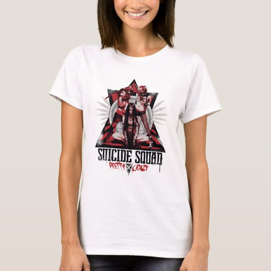 Suicide Squad |  Crazy Squad Girls T-shirt (Voorkant)
