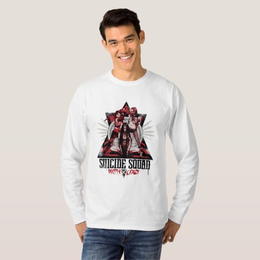 Suicide Squad |  Crazy Squad Girls T-shirt (Voorkant volledig)
