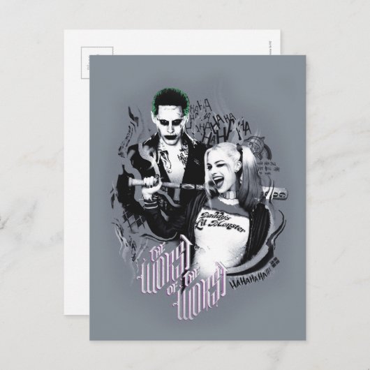 Suicide Squad | De ergste van de ergste Briefkaart (Voorkant / Achterkant)