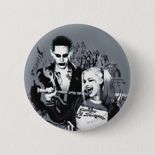 Suicide Squad | De ergste van de ergste Ronde Button 5,7 Cm (Voorkant)