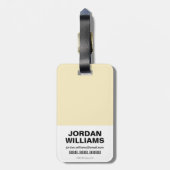 Suicide Squad | Deadshot Emoji Patroon Bagagelabel (Achterkant verticaal)