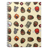 Suicide Squad | Deadshot Emoji Pattern Notitieboek (Voorkant)