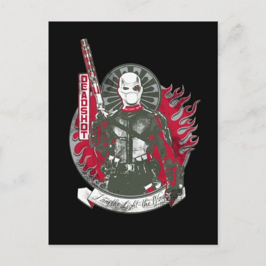 Suicide Squad | Deadshot "I am the Light" Briefkaart (Voorkant)
