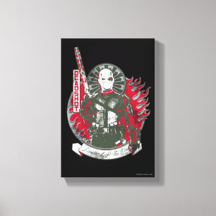 Suicide Squad   Deadshot "I am the Light" Canvas Afdruk
