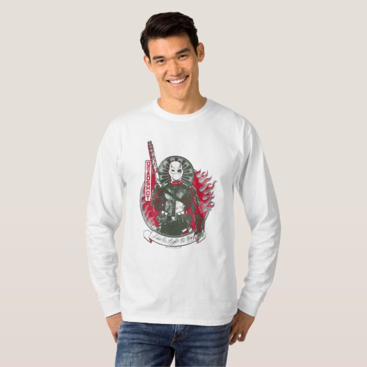 Suicide Squad | Deadshot "I am the Light" T-shirt (Voorkant volledig)