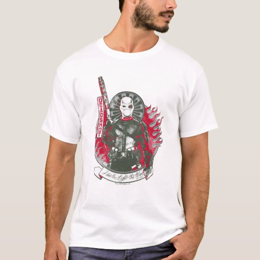 Suicide Squad | Deadshot "I am the Light" T-shirt (Voorkant)
