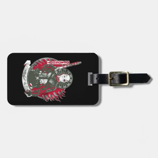 Suicide Squad | Deadshot "Ik ben het Licht" Bagagelabel (Voorkant horizontaal)