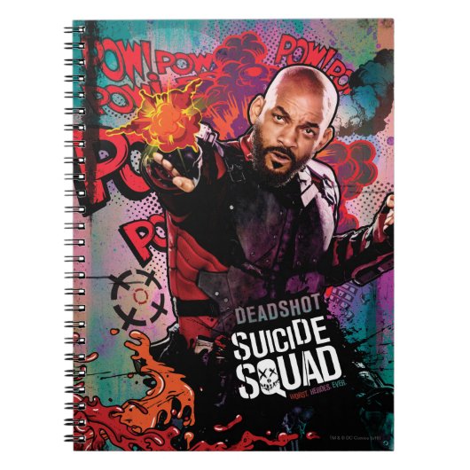 Suicide Squad | Deadshot Karakter Graffiti Notitieboek (Voorkant)