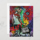 Suicide Squad | Diablo Character Graffiti Briefkaart (Voorkant / Achterkant)