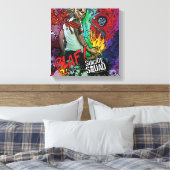 Suicide Squad | Diablo Character Graffiti Canvas Afdruk (Insitu (Slaapkamer))