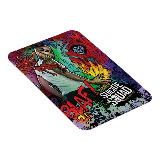 Suicide Squad | Diablo Character Graffiti Magneet (Rechterzijde)