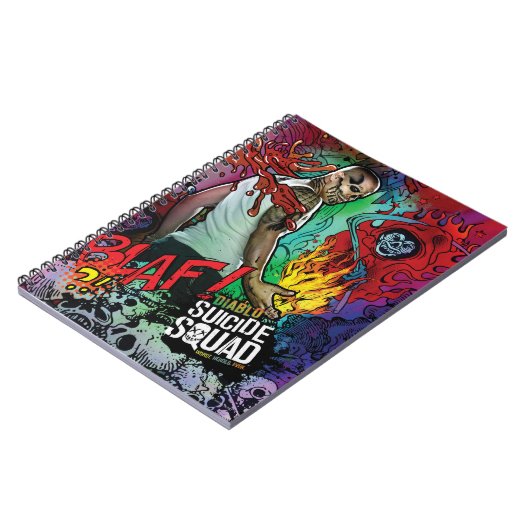 Suicide Squad | Diablo Character Graffiti Notitieboek (Linkerzijde)