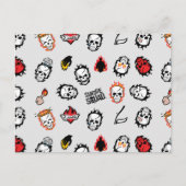 Suicide Squad | Diablo Emoji Pattern Briefkaart (Voorkant)
