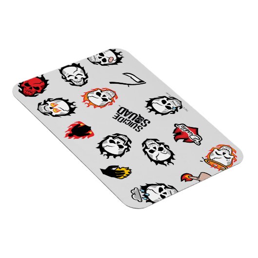 Suicide Squad | Diablo Emoji Pattern Magneet (Rechterzijde)