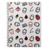 Suicide Squad | Diablo Emoji Pattern Notitieboek (Voorkant)