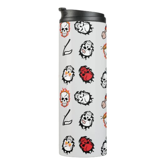 Suicide Squad | Diablo Emoji Pattern Thermosbeker (Geroteerd rechts)