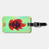 Suicide Squad | Diablo Head-pictogram Bagagelabel (Voorkant horizontaal)
