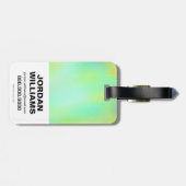 Suicide Squad | Diablo Head-pictogram Bagagelabel (Achterkant horizontaal)