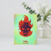 Suicide Squad | Diablo Head-pictogram Briefkaart (Staand voorkant)