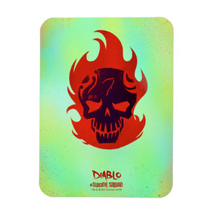 Suicide Squad Diablo Head-pictogram Magneet