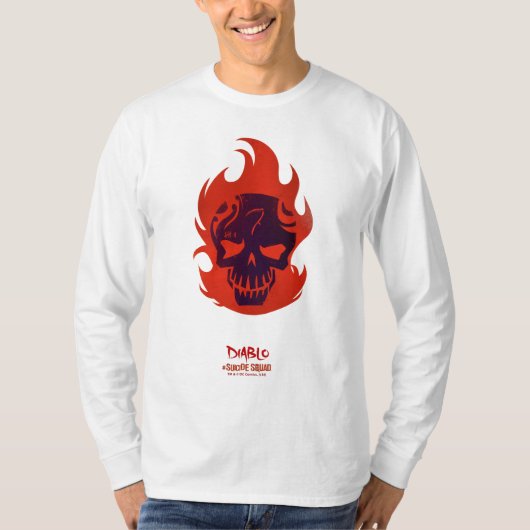 Suicide Squad | Diablo Head-pictogram T-shirt (Voorkant)