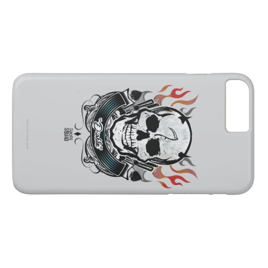 Suicide Squad | Diablo Skull & Flames Tattoo Art Case-Mate iPhone Case (Achterkant (Horizontaal))