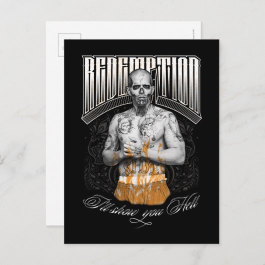 Suicide Squad | El Diablo "Redemption" Tattoo Briefkaart (Voorkant / Achterkant)
