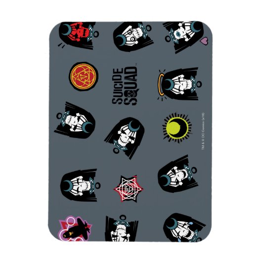 Suicide Squad | Enchantress Emoji Pattern Magneet (Verticaal)