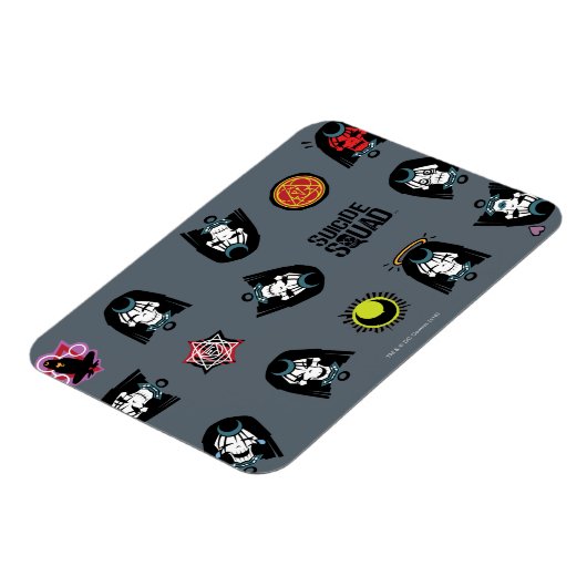 Suicide Squad | Enchantress Emoji Pattern Magneet (Linkerzijde)