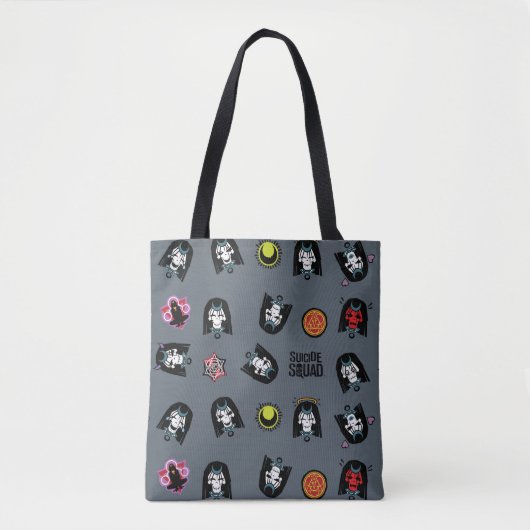 Suicide Squad | Enchantress Emoji Pattern Tote Bag (Voorkant)