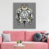 Suicide Squad | Enchantress Symbols Tattoo Art Canvas Afdruk (Insitu (Woonkamer))