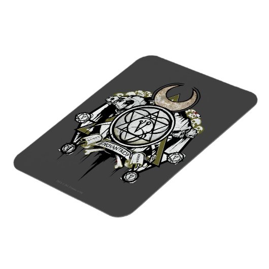 Suicide Squad | Enchantress Symbols Tattoo Art Magneet (Linkerzijde)